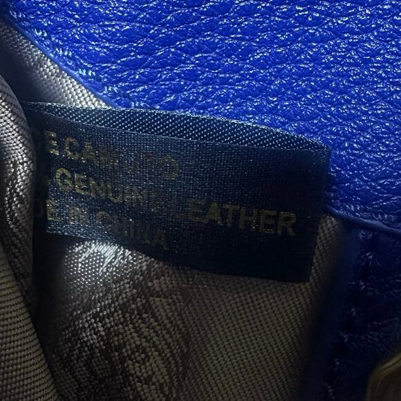 Vince Camuto Leather Suede Color Block Purse - Picture 7 of 9